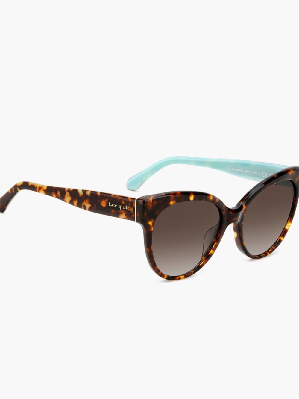 Kate Spade Aubriella 55m Cat-Eye Women’s Sunglasses Brand New in Case Never Worn - Picture 4 of 12